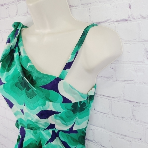 Moschino Silk Clover Dress - Picture 3 of 12